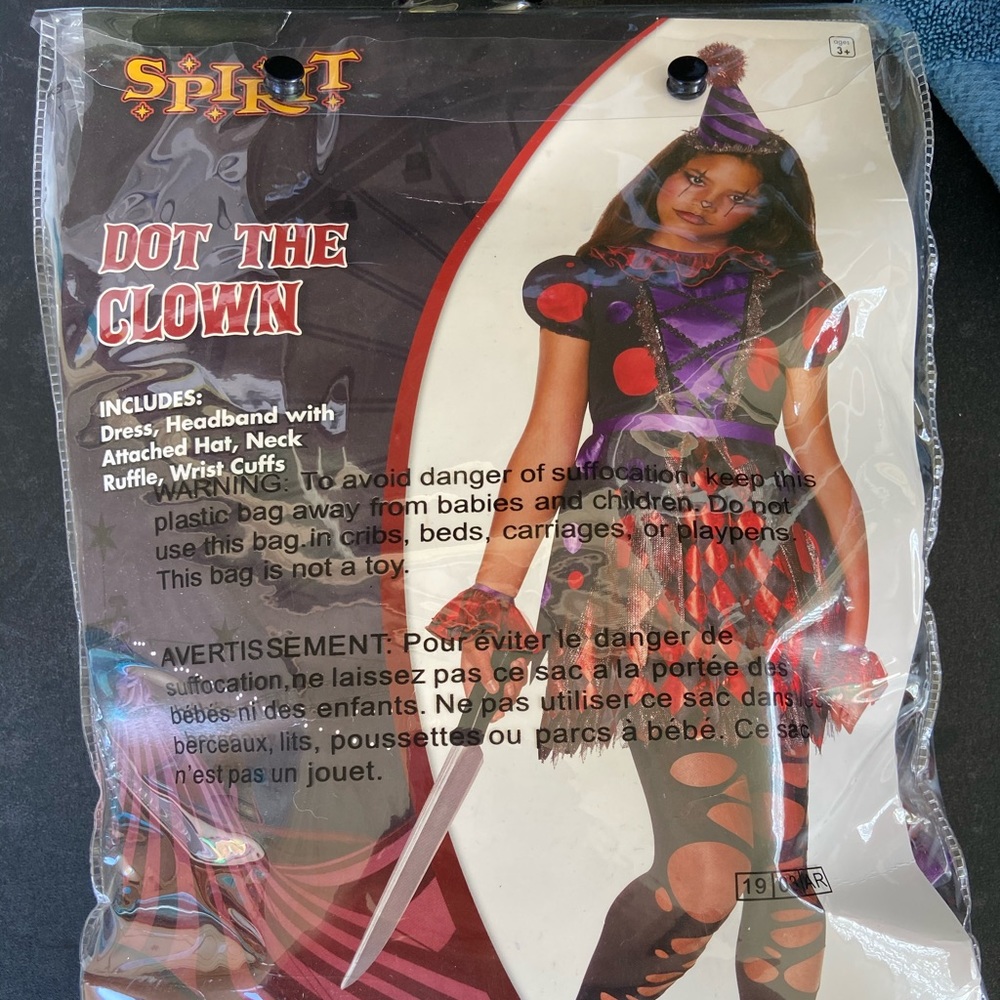 Spirit dot the clown